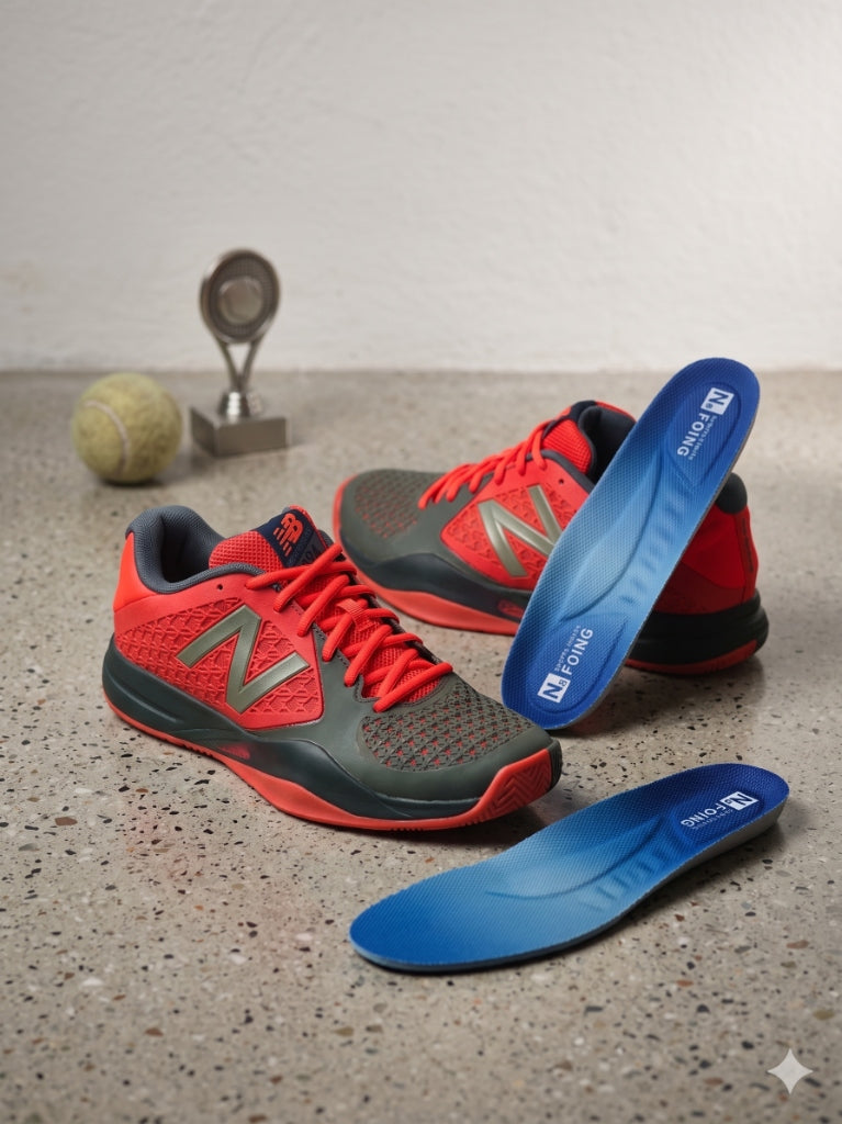 Solette Foot-Easy con scarpe da tennis New Balance
