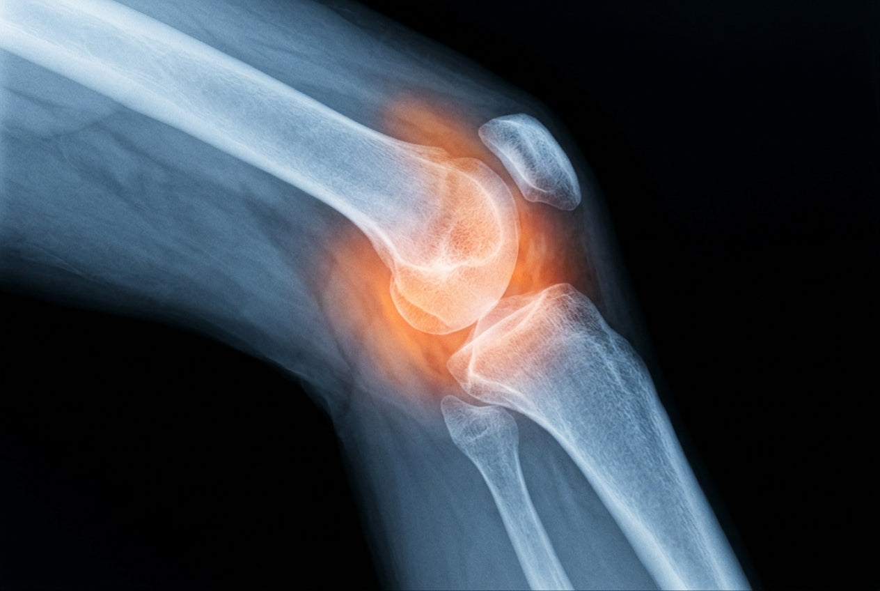 Radiografia ginocchio - dolore articolare e infiammazione